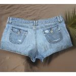 American Eagle Y2K Women‎ 12  Outfitter Mid Rise Micro Mini Denim Shorts Photo 7