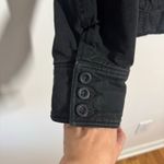 Big Chill Jacket Women L Black Military Chore Pocket Y2K Quilted Lined Cotton Size L Photo 2