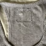 Aerie  grey tank top ribbed size L Photo 1