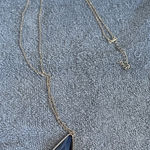 None Elegant Dark blue Pendant Necklace Photo 0