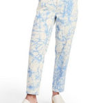 Rachel Comey for Target Blue Tie Dye High Rise Taper Jeans Photo 0
