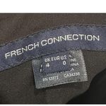 French Connection Whisper Square Neck Black Mini Dress Photo 4