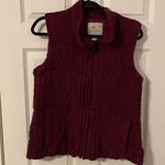Vintage Bob Trimbelakes Maroon Vest Red Size M Photo 2