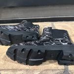 Seven7  Women's Black and White Patterned Rain Boots Photo 3