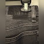 RE/DONE REDONE Black Wash 70’s Straight Leg Rock Encogimento Denim Women’s Jeans Size 26 Photo 9