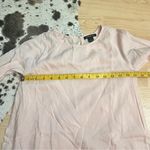 Something Navy Blush Pink Mini Dress Ruffle Hem Size 8 NWT Photo 4