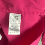 Theory NEW Oversized Button-Front Shirt Carnation Luxe Long Sleeve Photo 7