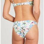 Ganni Floral Azure Blue Bikini Bottoms Photo 7