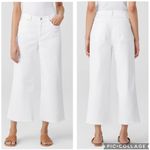 Eileen Fisher  Organic Cotton‎ Denim Wide Leg Jeans White 2X Photo 1