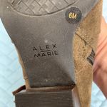Alex Marie Suede Booties, Size 6, Worn Once, Brown Photo 4