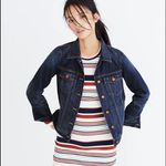 Madewell Classic The Jean Jacket in Briarwood Wash Size XS Photo 8