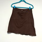 Athleta  Brown Stretchy A Line Skirt Size M Photo 6