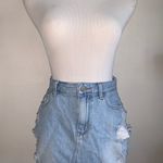 Hollister Co Denim Highrise Mini Skirt Photo 0