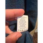 Zyia Active Wicked Teal Fleece Snap Button Pullover Top Size Large Photo 9