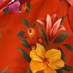 Victoria's Secret Victoria’s Secret Orange Floral Babydoll Slip Photo 10