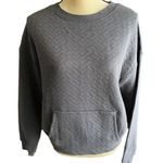 All In Motion NWT- Gray oversized sweatshirt, front pocket, brand new, size medium  Measurements: Bust: armpit to armpit 26 inches  Length: shoulder seam to bottom 24 inches Photo 0