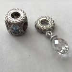 Judith Ripka  Fully Completed Charm Bracelet Natural Stones Sterling Silver Photo 13