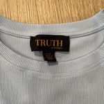 Truth By Republic Light Blue Puff Sleeve Top — Women’s L — NWOT Condition Size L Photo 1