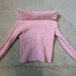 LA Hearts Off-The-Shoulder Sweater  Photo 0