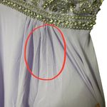 Mac Duggal  NWT Beaded Gown Lilac Chiffon Women’s Size 18W A-Line Formal Dress Photo 8