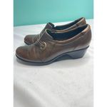 Clarks Clark Leather Casual brown  Shoes S-188‎ Photo 3