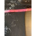 Karen Kane  Tunic‎ Top Womens Medium Black Metallic Holiday Festive Lagenlook Photo 7