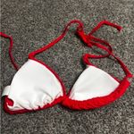 Red Triangle Bikini Top Size M Photo 1
