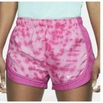 Nike  Size Medium Pink Tie Dye Dri-Fit Sporty Athletic Shorts. Photo 0