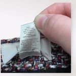 Loft  Tweed Short Mini Pencil Skirt Size 00P Red Purple Multicolor‎ Boho Fall Photo 6