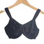 Wacoal 855367 Jacquard Underwire Bra Black 32DD Photo 10