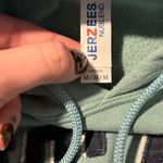 Jerzees  Teal Hoodie with Navy Accents Photo 1