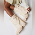 Circus by Sam Edelman Circus NY By Sam Edelman Vanilla Noah Lined Lug Sole Boot Size 8.5 New in Box Photo 1