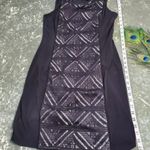 Vince Camuto  Black Laser Cut Dress Photo 5