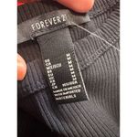 Forever 21  Ribbed Black Bodysuit – Size M Photo 4