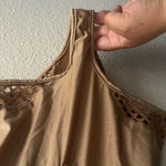 Windsor Tan Mesh Cut Outs One-Piece Bodysuit S Photo 8