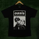 Oasis Noel & Liam Boxed Photo Rock Band T-Shirt Size Large Photo 0