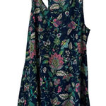 Deletta Evelie Colorful Tunic Top Sleeveless Floral Women Size Medium Lightweight Beach Photo 0