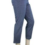 Zac and Rachel Black and White Diamond Print Slim Fit Dressy Ankle Pants Photo 4