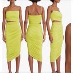 Halston Heritage Halston Averie Ruched Jersey Dress 6 AS IS Photo 1