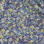 Universal Threads Universal Thread Tiered Mini Dress Size S Ditsy Floral Print Pockets Blue Ruffle Photo 2