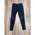 Nike  Dri-Fit Black Running Tights‎ Reflective Zip Leggings M Photo 1