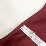 Free People Intimately Burgundy V-Neck Long Sleeve Bodysuit size XS Photo 2