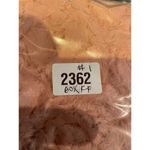 Chenille Style Faux Fur Scarf With Lace Pearl Detail Victorian NEW Dusty Rose #1 Pink Photo 4