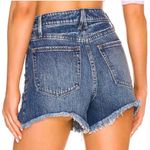 Good American  Bombshell Cutoff Jean Shorts Distressed Size 6 / 28 Blue Denim 646 Photo 2