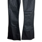 Edikted  Luna Faux Leather Flare Jeans size medium ladies cool retro Photo 4