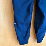 Lululemon Navy Blue Ribbed Track Pants Joggers Sweatpants Size 8 Photo 3