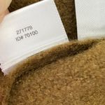 Loft Brown Wool Blend Ruffle Zip Front Office Casual Peplum Jacket Cardigan XS Photo 12