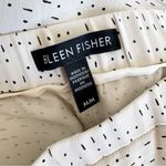 Eileen Fisher  Tencel Viscose Morse Code Slouchy Ankle Pant Size Medium Bone Photo 10