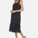 Johnny Was Jade Jesminda Eyelet Embroidered Midi Dress Photo 2