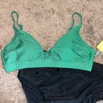 Kona Sol  green ribbed bikini XL 2 piece bathing suit Photo 1